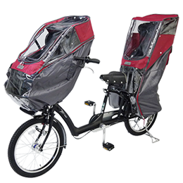 【美品】ラボクル　後ろ　レインカバー　マットブラック 20_000000000433.jpg?1735284115